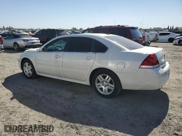 2014 Chevrolet Impala LT with VIN 2G1WB5E39E1167594, listed as a Copart auction lot 55836905 with 136,690 mi miles and Salvage Title. Bid and sale history available at DreamBid. Image 2.