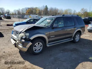 2006 Ford Explorer Eddie Bauer with VIN 1FMEU74E36UB72819, listed as a Copart auction lot 53334565 with 183,503 mi miles and Salvage Title. Bid and sale history available at carsss.com. Image 1.