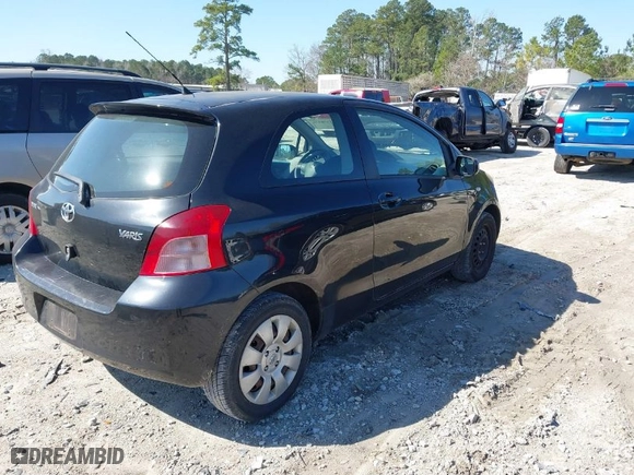 2007 Toyota Yaris with VIN JTDJT923775083298, listed as a IAAI auction lot 41779326 with 160,670 mi miles. Bid and sale history available at carsss.com. Image 4.