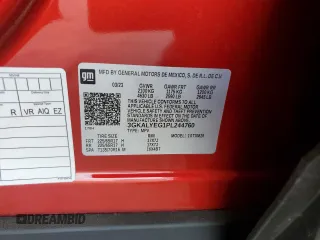 2023 GMC Terrain AT4 z VIN 3GKALYEG1PL244760, wystawiony jako Copart lot #57749645 z przebiegiem 16 832 mil mil oraz Szkoda całkowita • Salvage title. Historia ofert i sprzedaży dostępna na DreamBid. Obrazek 13.