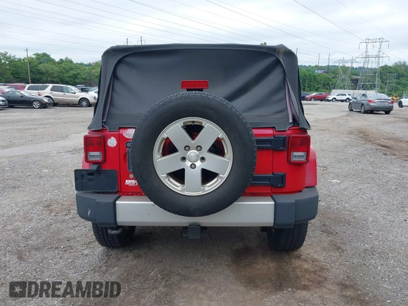 2010 Jeep Wrangler Sahara with VIN 1J4GA5D16AL178551, listed as a IAAI auction lot 42473281 with 110,170 mi miles and . Bid and sale history available at DreamBid. Image 17.