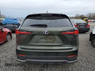 2021 Lexus NX 300h with VIN JTJGJRDZ9M2155016, listed as a Copart auction lot 49876235 with 43,870 mi miles and Salvage title. Bid and sale history available at DreamBid. Image 6.