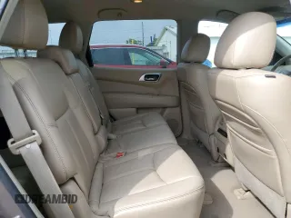 2013 Nissan Pathfinder Platinum with VIN 5N1AR2MM9DC625435, listed as a Copart auction lot 59798145 with 131,209 mi miles and Salvage title. Bid and sale history available at DreamBid. Image 11.