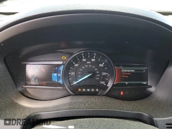 2017 Ford Explorer XLT with VIN 1FM5K8D8XHGD09035, listed as a Copart auction lot 56655445 with 73,643 mi miles and Salvage title. Bid and sale history available at DreamBid. Image 9.