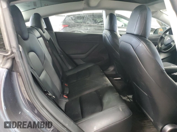 2021 Tesla Model 3 Long Range z VIN 5YJ3E1EB3MF848122, wystawiony jako Copart lot #56423005 z przebiegiem 57 619 mil mil oraz Szkoda całkowita • Salvage title. Historia ofert i sprzedaży dostępna na DreamBid. Obrazek 10.