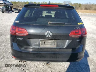 2016 Volkswagen Golf SportWagen TSI S with VIN 3VWC17AU4GM523501, listed as a Copart auction lot 41684845 with 108,466 mi miles and Salvage Title. Bid and sale history available at carsss.com. Image 6.