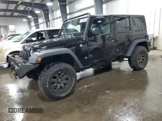 2018 Jeep Wrangler JK Unlimited Sport S with VIN 1C4BJWDGXJL830873, listed as a Copart auction lot 74534084 with 59,805 mi miles and Salvage Title. Bid and sale history available at carsss.com. Image 1.