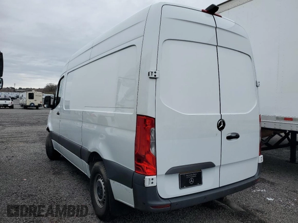 2023 Mercedes-Benz Sprinter Cargo Cargo with VIN W1Y40BHY4PT143979, listed as a Copart auction lot 49113905 with 42,295 mi miles and Salvage Title. Bid and sale history available at carsss.com. Image 2.