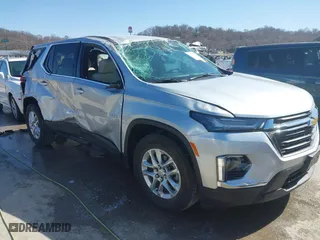 2022 Chevrolet Traverse LS with VIN 1GNERFKW6NJ162594, listed as a IAAI auction lot 41749144 with 13,519 mi miles. Bid and sale history available at carsss.com. Image 1.