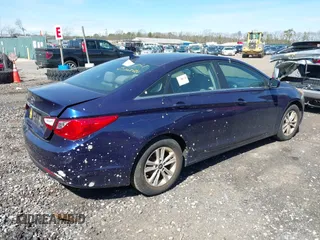 2011 Hyundai Sonata GLS with VIN 5NPEB4AC6BH238215, listed as a IAAI auction lot 41918983 with Not Provided miles and . Bid and sale history available at carsss.com. Image 4.