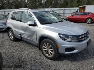 2017 Volkswagen Tiguan Wolfsburg Edition with VIN WVGSV7AX9HW505201, listed as a Copart auction lot 40199474 with 49,278 mi miles and Salvage Title. Bid and sale history available at carsss.com. Image 4.