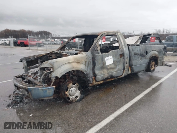 2009 Ford F-150 XL with VIN 1FTRF14W39KB90873, listed as a IAAI auction lot 41095384 with Not provided miles and . Bid and sale history available at DreamBid. Image 2.