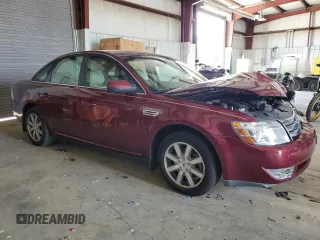 2008 Ford Taurus SEL with VIN 1FAHP24W38G146555, listed as a Copart auction lot 62092825 with 104,180 mi miles and Salvage title. Bid and sale history available at DreamBid. Image 4.