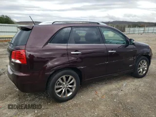 2012 Kia Sorento SX with VIN 5XYKWDA24CG283533, listed as a Copart auction lot 50073615 with 136,445 mi miles and Salvage Title. Bid and sale history available at carsss.com. Image 3.