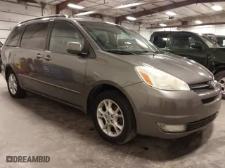 2005 Toyota Sienna XLE with VIN 5TDZA22C45S365356, listed as a IAAI auction lot 41750110 with 198,784 mi miles. Bid and sale history available at carsss.com. Image 1.