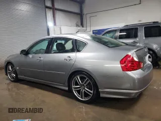 2007 Infiniti M45 Sdn with VIN JNKBY01E17M403773, listed as a Copart auction lot 80708364 with 144,233 mi miles and Salvage Title. Bid and sale history available at carsss.com. Image 2.