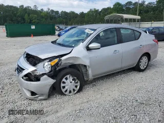 2019 Nissan Versa SV with VIN 3N1CN7AP8KL868632, listed as a Copart auction lot 57649835 with 63,365 mi miles and Salvage title. Bid and sale history available at DreamBid. Image 1.