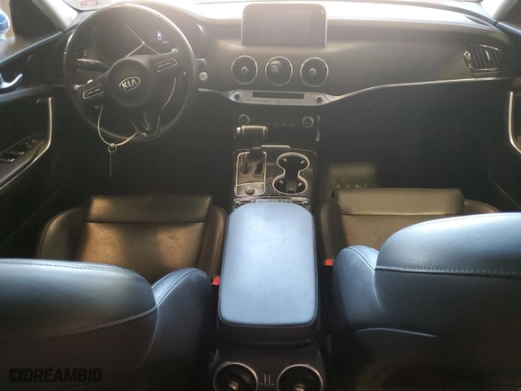 2019 Kia Stinger with VIN KNAE15LA2K6051145, listed as a Copart auction lot 56882864 with 70,295 mi miles and Salvage Title. Bid and sale history available at carsss.com. Image 8.