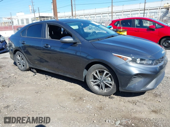 2023 Kia Forte LXS with VIN 3KPF24AD6PE648764, listed as a IAAI auction lot 41866394 with 26,341 mi miles and . Bid and sale history available at DreamBid. Image 1.