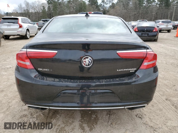 2017 Buick LaCrosse Premium with VIN 1G4ZS5SS0HU163678, listed as a Copart auction lot 46824565 with 77,701 mi miles and Salvage Title. Bid and sale history available at carsss.com. Image 6.
