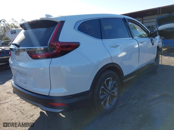 2021 Honda CR-V EX-L with VIN 2HKRW1H8XMH418161, listed as a IAAI auction lot 41769626 with 30,760 mi miles. Bid and sale history available at carsss.com. Image 4.