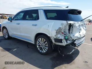 2020 Hyundai Palisade Limited with VIN KM8R5DHEXLU097166, listed as a IAAI auction lot 41480825 with 79,500 mi miles and . Bid and sale history available at DreamBid. Image 3.