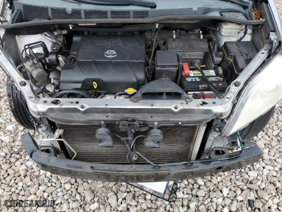 2014 Toyota Sienna LE AAS with VIN 5TDKK3DC2ES433932, listed as a Copart auction lot 43232555 with 232,674 mi miles and Salvage Title. Bid and sale history available at carsss.com. Image 12.