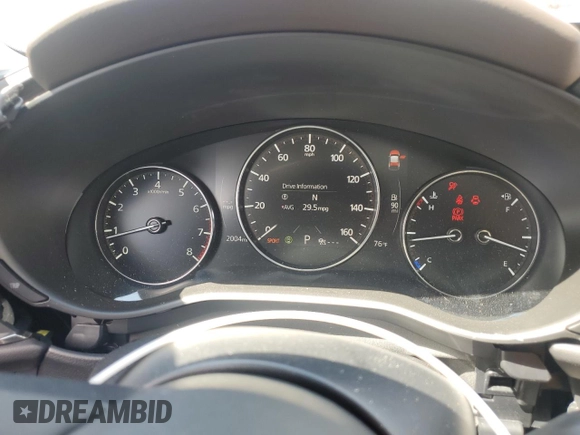 2025 Mazda CX-30 S Premium with VIN 3MVDMBDM3SM830422, listed as a Copart auction lot 58434385 with 2,004 mi miles and Salvage title. Bid and sale history available at DreamBid. Image 9.