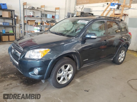 2012 Toyota RAV4 Limited with VIN 2T3DF4DV0CW264591, listed as a Copart auction lot 58598955 with 116,113 mi miles and Salvage title. Bid and sale history available at DreamBid. Image 1.