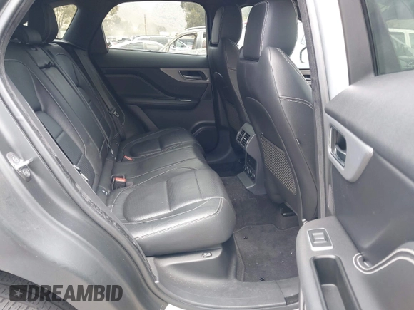 2017 Jaguar F-Pace S with VIN SADCM2BV6HA892108, listed as a IAAI auction lot 42034100 with 101,380 mi miles and . Bid and sale history available at DreamBid. Image 8.