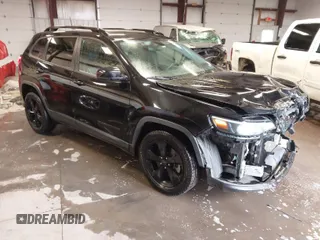 2020 Jeep Cherokee Latitude Plus with VIN 1C4PJLLB7LD577390, listed as a IAAI auction lot 41376429 with 92,683 mi miles. Bid and sale history available at carsss.com. Image 1.