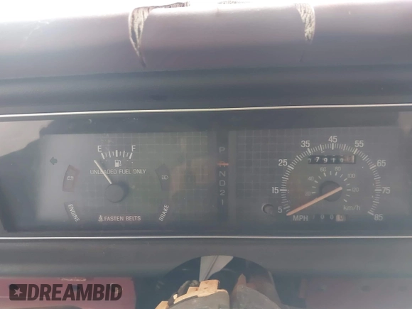 1984 Ford Thunderbird with VIN 1FABP4630EA111572, listed as a IAAI auction lot 41569309 with 7,919 mi miles and . Bid and sale history available at DreamBid. Image 7.