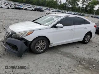 2016 Hyundai Sonata 2.4L with VIN 5NPE24AF7GH403044, listed as a Copart auction lot 54140235 with 165,335 mi miles and Clean Title. Bid and sale history available at carsss.com. Image 1.