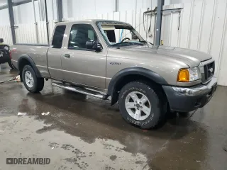 2005 Ford Ranger XLT with VIN 1FTZR45E65PA45614, listed as a Copart auction lot 46079955 with 63,076 mi miles and Salvage Title. Bid and sale history available at carsss.com. Image 4.