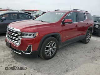 2023 GMC Acadia SLT with VIN 1GKKNULS0PZ264635, listed as a Copart auction lot 50152745 with 16,686 mi miles and Salvage Title. Bid and sale history available at DreamBid. Image 1.
