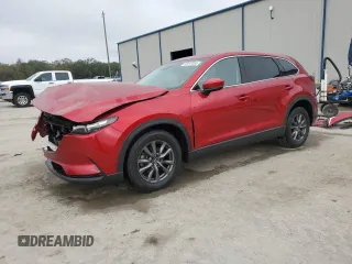 2021 Mazda CX-9 Touring with VIN JM3TCACYXM0524720, listed as a Copart auction lot 43615585 with 114,232 mi miles and Non Repairable. Bid and sale history available at carsss.com. Image 1.