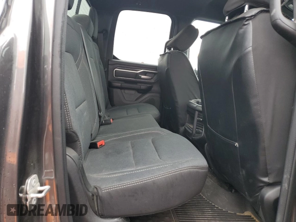 2023 Ram 1500 Big Horn with VIN 1C6SRFBT3PN578011, listed as a Copart auction lot 78027434 with 20,433 mi miles and Salvage Title. Bid and sale history available at carsss.com. Image 10.
