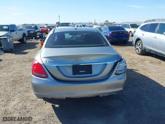 2015 Mercedes-Benz C-Class C 300 with VIN 55SWF4JB7FU049897, listed as a IAAI auction lot 41795671 with 137,194 mi miles. Bid and sale history available at carsss.com. Image 16.
