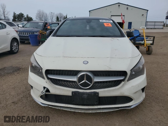 2017 Mercedes-Benz CLA 250 with VIN WDDSJ4GB6HN399599, listed as a Copart auction lot 54118705 with 160,287 mi miles and Clean Title. Bid and sale history available at DreamBid. Image 5.