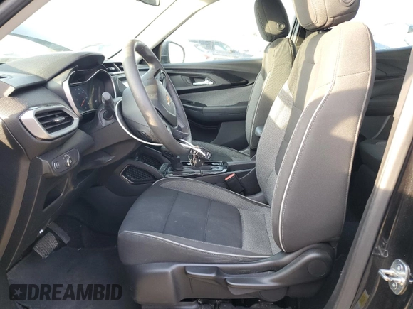 2021 Chevrolet TrailBlazer LS with VIN KL79MNSL0MB122381, listed as a Copart auction lot 43529505 with 46,860 mi miles and Salvage Title. Bid and sale history available at carsss.com. Image 7.