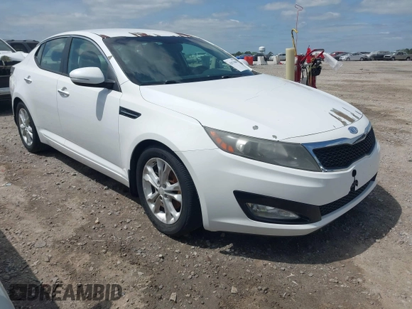 2012 Kia Optima EX with VIN 5XXGN4A77CG042042, listed as a IAAI auction lot 42071006 with 192,180 mi miles. Bid and sale history available at carsss.com. Image 1.