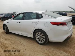2018 Kia Optima LX with VIN 5XXGT4L34JG252045, listed as a Copart auction lot 50802485 with 65,769 mi miles and Salvage Title. Bid and sale history available at DreamBid. Image 2.