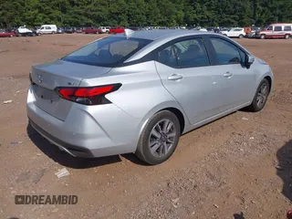 2023 Nissan Versa SV with VIN 3N1CN8EVXPL853622, listed as a IAAI auction lot 42863888 with 52,084 mi miles and . Bid and sale history available at DreamBid. Image 4.