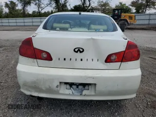 2006 Infiniti G35 with VIN JNKCV51E16M515613, listed as a Copart auction lot 65383564 with Not Provided miles and Salvage Title. Bid and sale history available at DreamBid. Image 6.