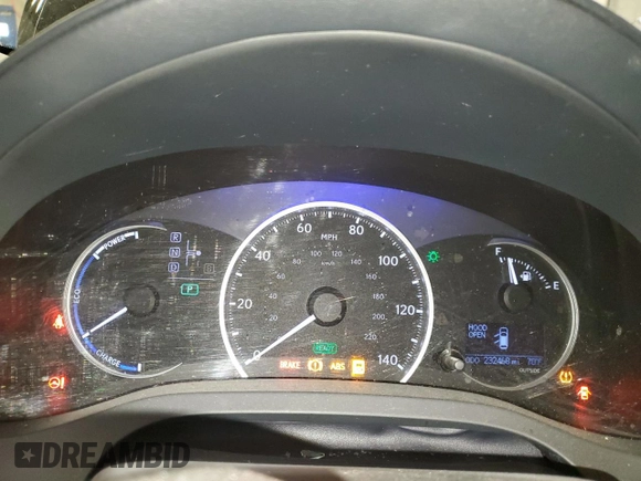 2012 Lexus CT 200h z VIN JTHKD5BH4C2116306, wystawiony jako Copart lot #55735865 z przebiegiem 232 468 mil mil oraz Szkoda całkowita • Salvage title. Historia ofert i sprzedaży dostępna na DreamBid. Obrazek 9.
