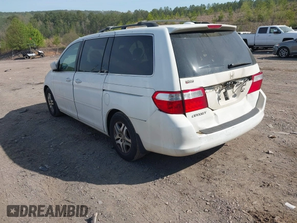 2006 Honda Odyssey EX-L z VIN 5FNRL387X6B452405, wystawiony jako IAAI lot #41884680 z przebiegiem 333 366 mil mil oraz . Historia ofert i sprzedaży dostępna na DreamBid. Obrazek 3.