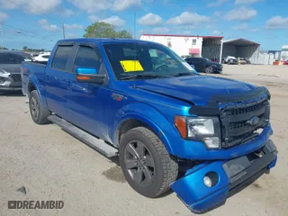 2013 Ford F-150 XL with VIN 1FTFW1CF2DFD94327, listed as a IAAI auction lot 41817344 with 292,491 mi miles. Bid and sale history available at carsss.com. Image 1.