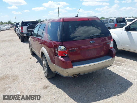2008 Ford Taurus X Eddie Bauer with VIN 1FMDK07W28GA14874, listed as a IAAI auction lot 42239808 with 235,948 mi miles and . Bid and sale history available at DreamBid. Image 3.