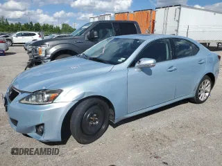 2011 Lexus IS 250 with VIN JTHCF5C22B5048190, listed as a Copart auction lot 54566214 with 140,964 mi miles and Salvage Title. Bid and sale history available at carsss.com. Image 1.