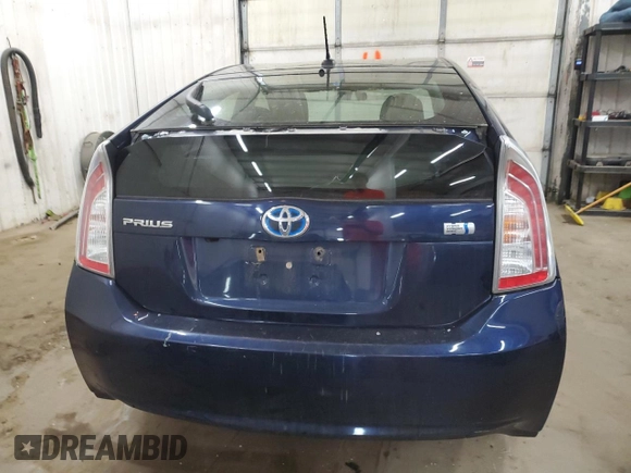 2014 Toyota Prius Four with VIN JTDKN3DU4E1751449, listed as a Copart auction lot 51765255 with 235,629 mi miles and Salvage Title. Bid and sale history available at carsss.com. Image 6.